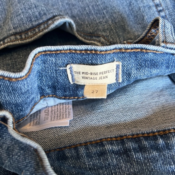 Madewell Women’s The Mid-Rise Perfect Vintage Jean - Picture 6 of 6